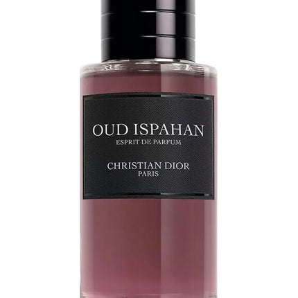 Christian Dior Oud Ispahan perfume bottle on a white background
