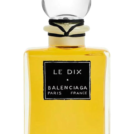 Balenciaga Le Dix 2025 perfume for women and men displayed with decanting options, highlighting its modern floral scent profile.