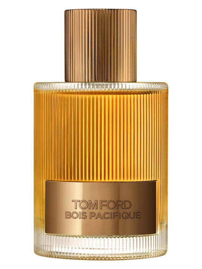 Tom Ford Bois Pacifique perfume bottle on a white background