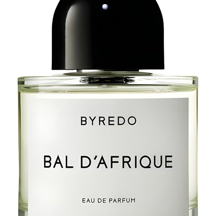 Byredo Bal d'Afrique eau de parfum bottle on a white background