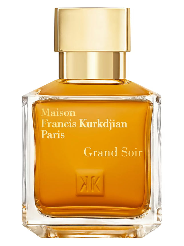 Maison Francis Kurkdjian Grand Soir perfume bottle on a white background