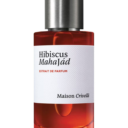 Maison Crivelli Hibiscus MahaJad perfume bottle on a white background