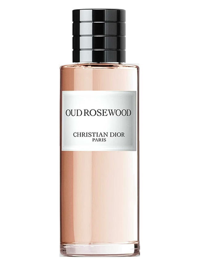 Christian Dior Oud Rosewood perfume bottle on a white background