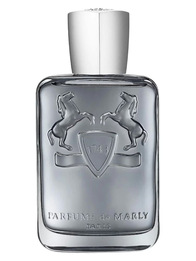 Parfums de Marly perfume bottle on a white background
