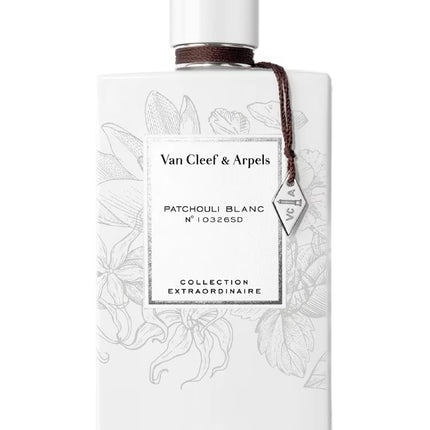 Van Cleef & Arpels Patchouli Blanc perfume bottle on a white background