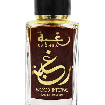 Raghba Wood Intense Lattafa Perfumes for men

