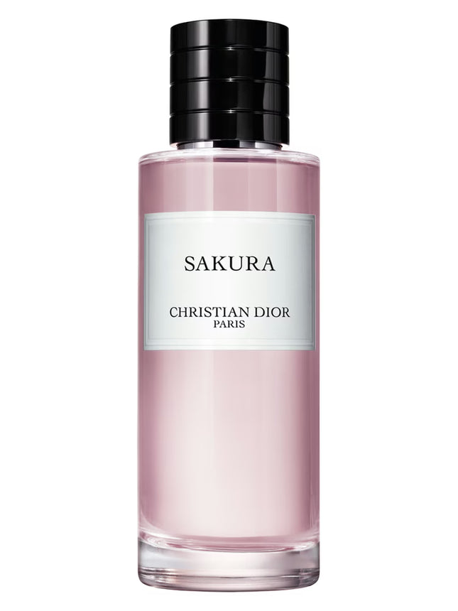 Christian Dior Sakura perfume bottle on a white background