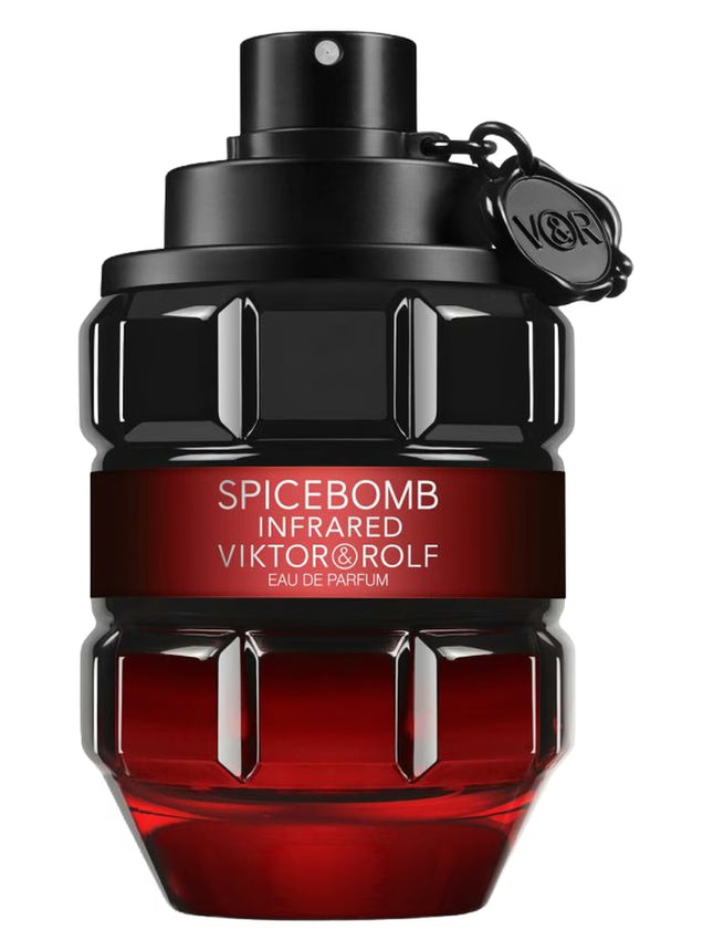 Viktor & Rolf Spicebomb Infrared perfume bottle on a white background