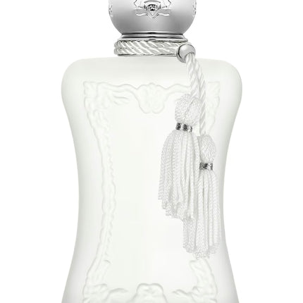 Valaya perfume bottle with silver cap on a white background