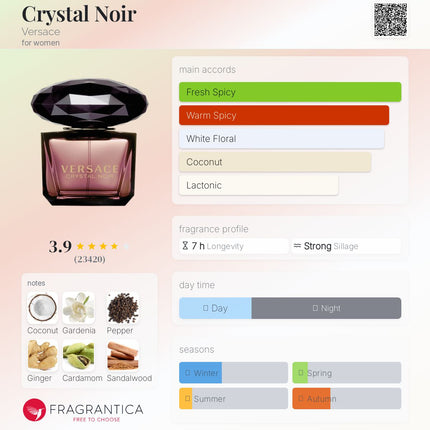 Crystal Noir Versace for women