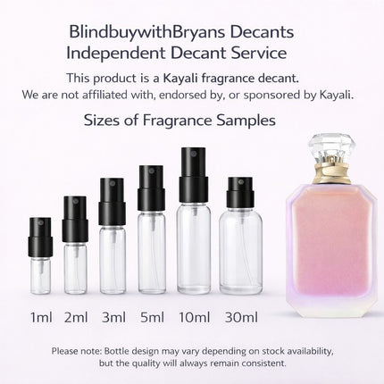 Vanilla Candy Rock Sugar | Kayali  42 Fragrances Decanted for women (Decanted not a Mini)