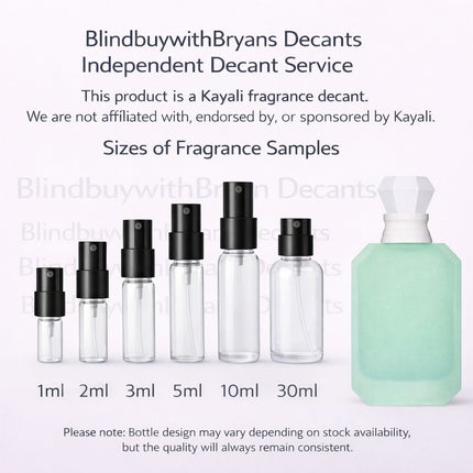 Kayali Yum Pistachio Gelato 33 perfume by Kayali, luxury gourmand fragrance featuring creamy pistachio and sweet dessert notes