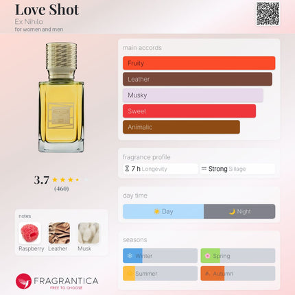 Ex Nihilo  Love Shot for women and men